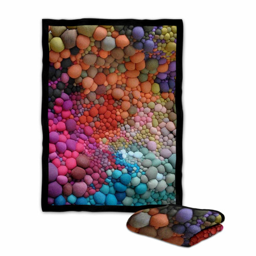 Wonderfull Coloring Stone Blanket