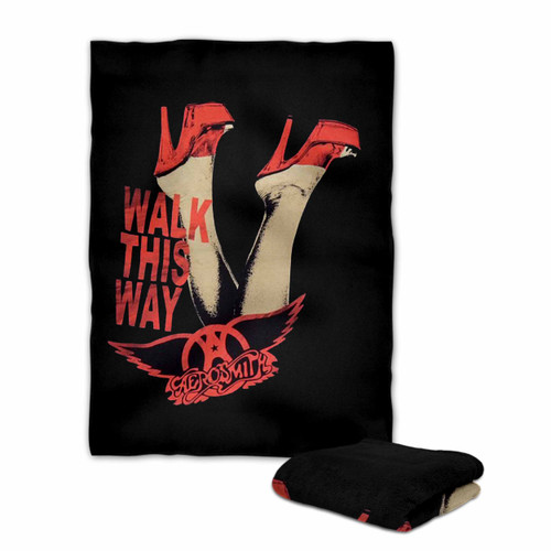 Aerosmith Walk This Way Foot Blanket