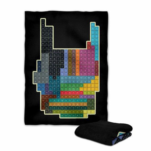 Heavy Metals Periodic Table Blanket