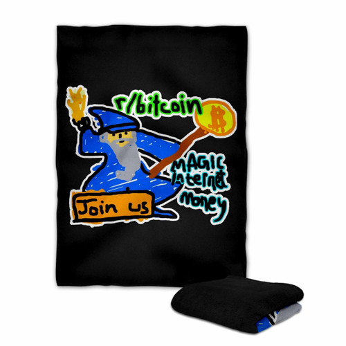 Magic Internet Money Bitcoin Wizard Blanket