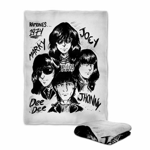 Ramones Crew Cover Blanket