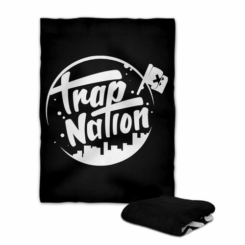 Trap Nation Logo Classic Drawing Blanket