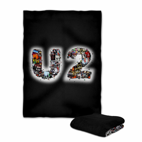U2 Many Photos Blanket