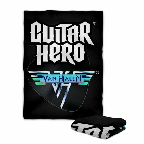 Van Hallen Vintage Guitar Hero Blanket