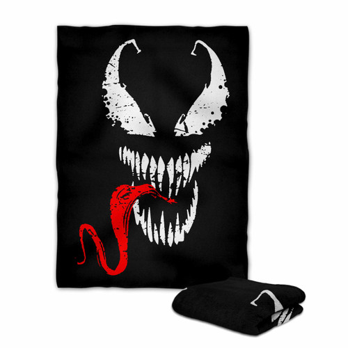 Venom Scary Faces Blanket