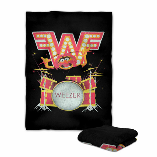 Weezer Muppets Drummer Blanket