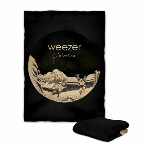 Weezer Pinkerton Cover Rounded Polygon Blanket