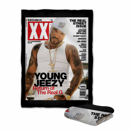 Young Jeezy Magazine Return Of The Real G Blanket