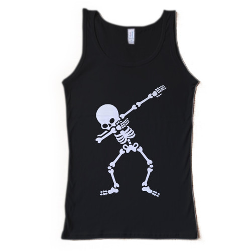 Dabbing Skeleton Man Tank top