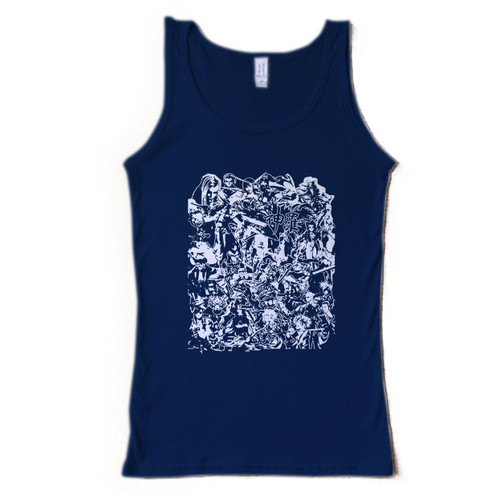 FINAL FANTASY FF7 Montage Man Tank top