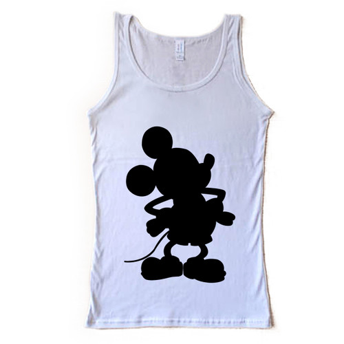 Mickey Silhouette Man Tank top