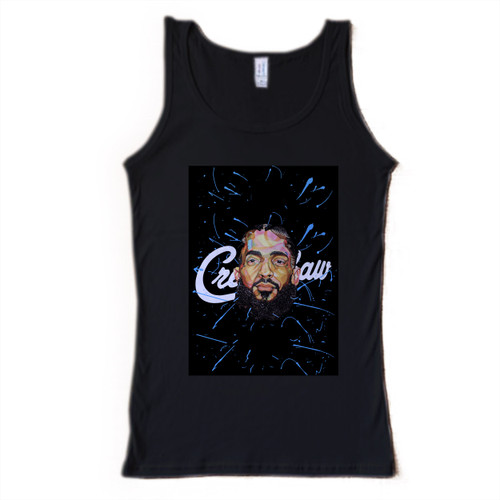 Nipsey Hussle Wallapaper Art Man Tank top