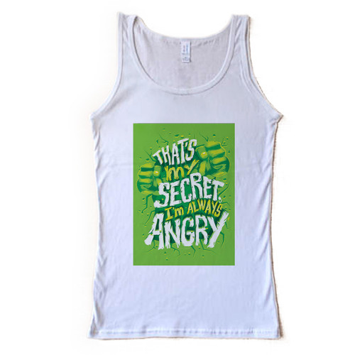 QUOTE HULK Man Tank top