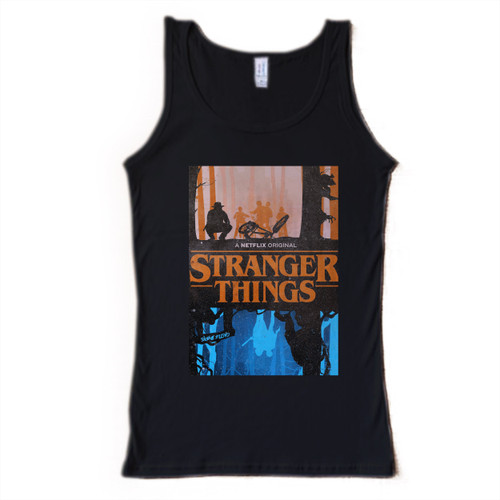 Stranger Things Netflix Poster Man Tank top