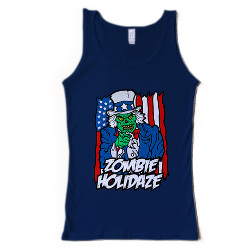 Zombie Holidaze Man Tank top