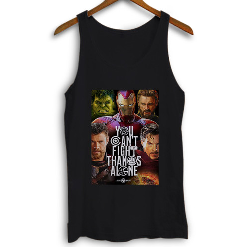 Avengers You Cant Fight Thanos Alone Woman Tank top