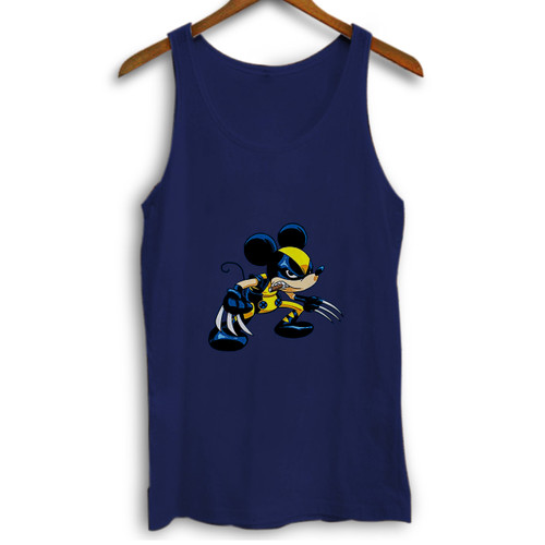 Mickey Xmen Disney Marvel Mashup Woman Tank top