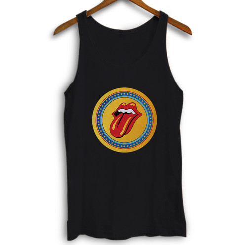 Rolling Stone Yellow Logo Woman Tank top