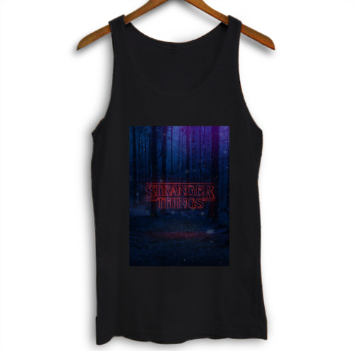 Stranger Things Logo Jungle Woman Tank top