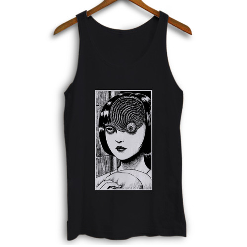 Uzumaki Junji Ito Japanese Horror Manga Woman Tank top