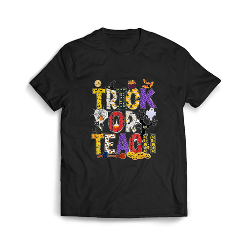Retro Trick Or Teach Teacher Halloween Costume Man's T shirt