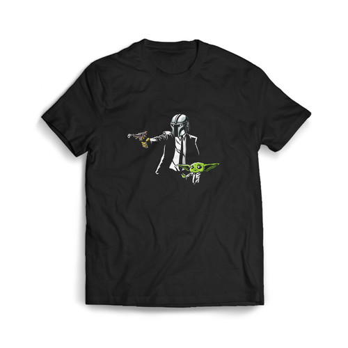 Star Wars Beby Yoda Pulp Fiction Man's T shirt