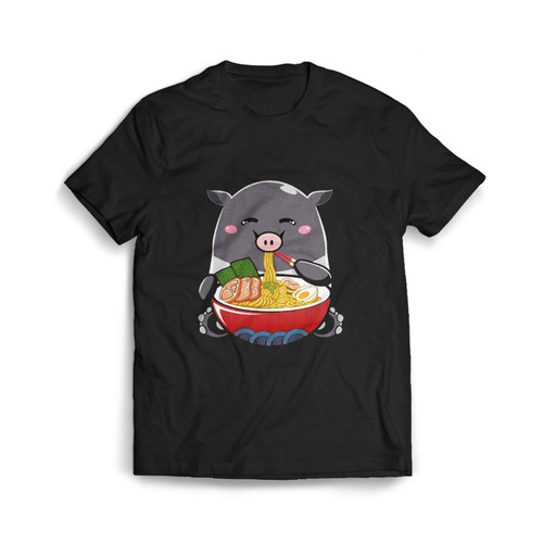 Tapir Eating Ramen Noodle Man's T shirt