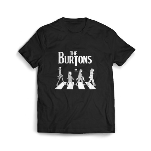 Tim Burton Beetlejuice Walking Abbey Road Man's T shirt