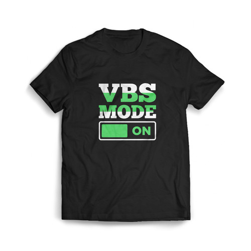 Vbs Mode On Man's T shirt