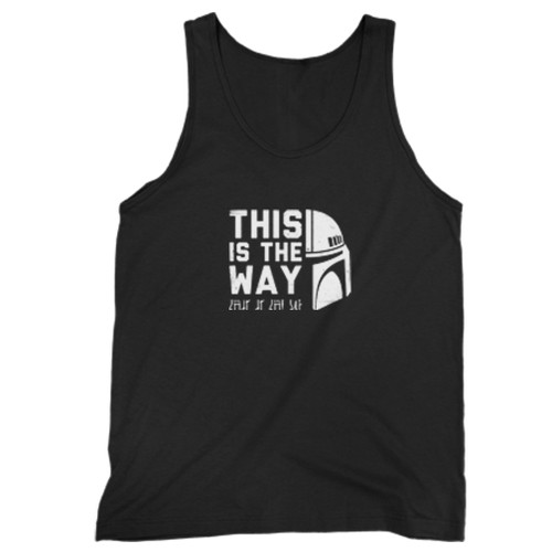 The Mandalorian This Is The Way Man Tank top