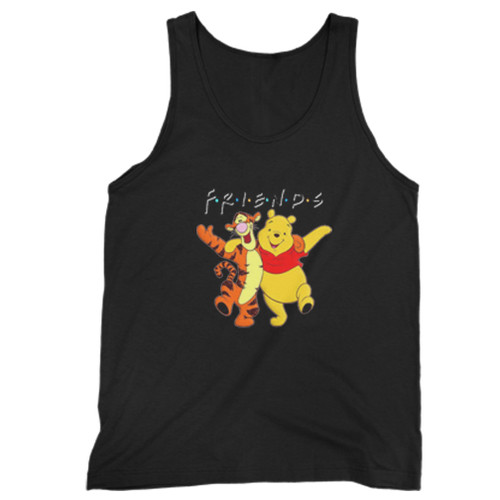 Winnie The Pooh And Tigger Man Tank top