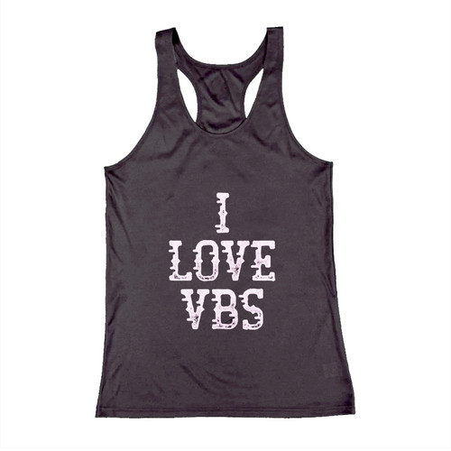 I Love Vbs Funny Woman Tank top