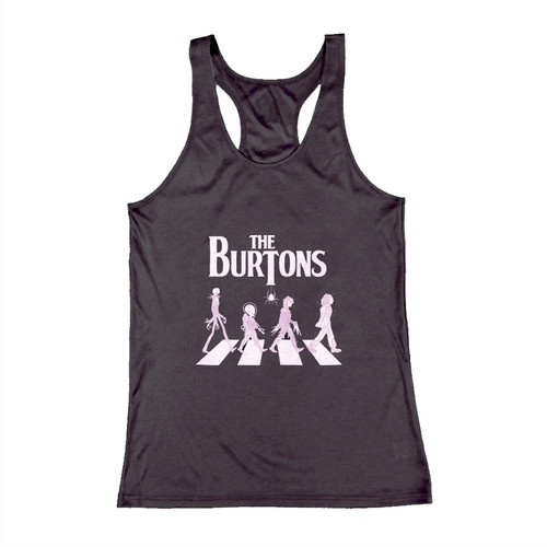 Tim Burton Beetlejuice Walking Abbey Road Woman Tank top