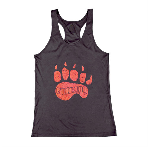 Vintage Chicago Football Retro 90S Style Woman Tank top