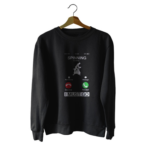 Spinning Is Calling And I Must Go Unisex Sweater