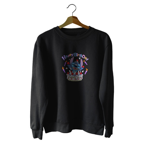 Stich Happy Birhday Unisex Sweater