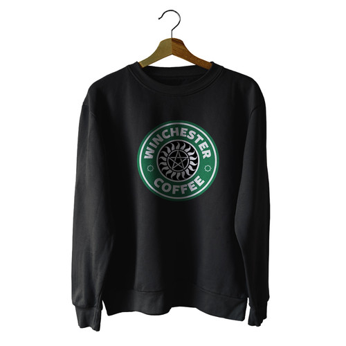 Supernatural Winchester Starbuck Logo Coffee Unisex Sweater