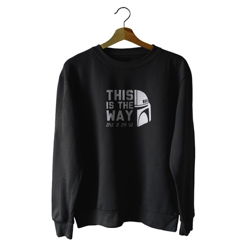 The Mandalorian This Is The Way Unisex Sweater