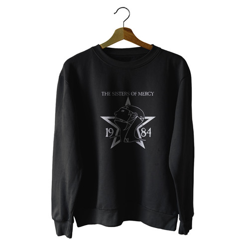 The Sisters Of Mercy 1984 Logo Black Unisex Sweater