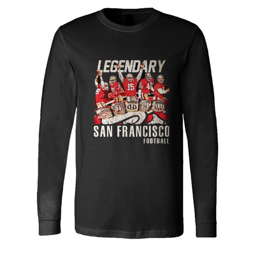 Vintage San Francisco Football Legendary Long Sleeve Shirt Tee