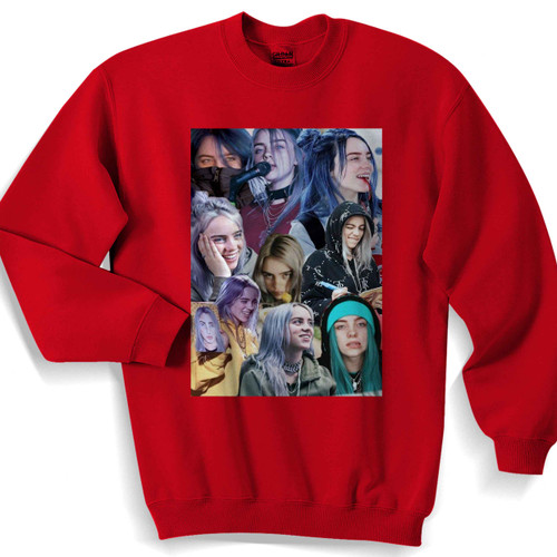 Billie Eilish Collage Unisex Sweater