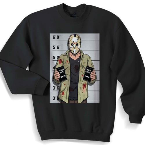 Jason Voorhees Mugshot Unisex Sweater