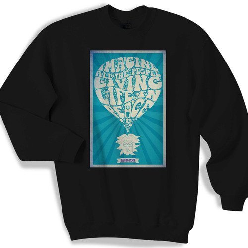 John Lennon Lyric Unisex Sweater