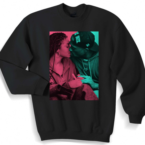 Tupac Shakur Kissing Unisex Sweater