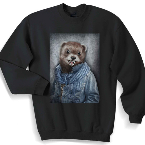 Weasel Art Unisex Sweater