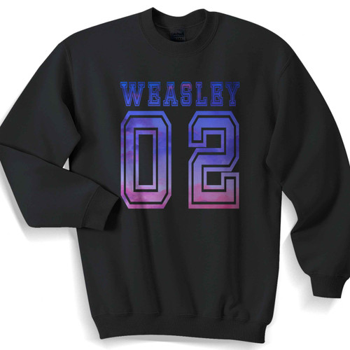 Weasley 02 Harry Potter Purplr Cloud Unisex Sweater