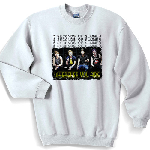 Wherever You Are 5 Seconds Of Summer Unisex Sweater