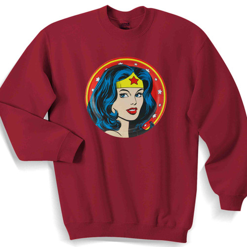 Wonder Woman Logo Unisex Sweater