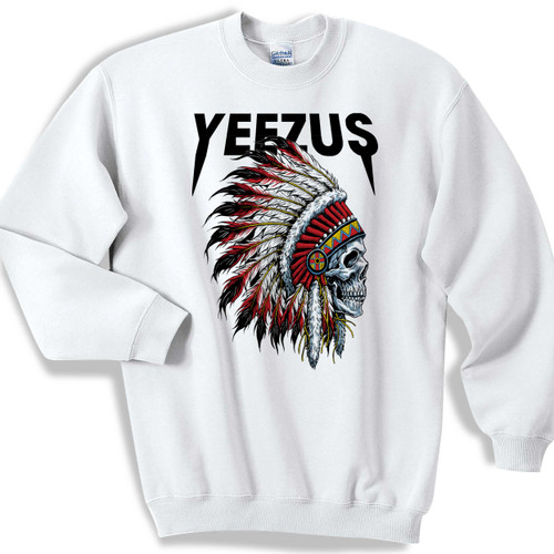 Yeezus Skull God Wants You Unisex Sweater