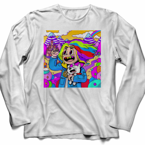 6ix9ine Tekashi Art Long Sleeve Shirt Tee